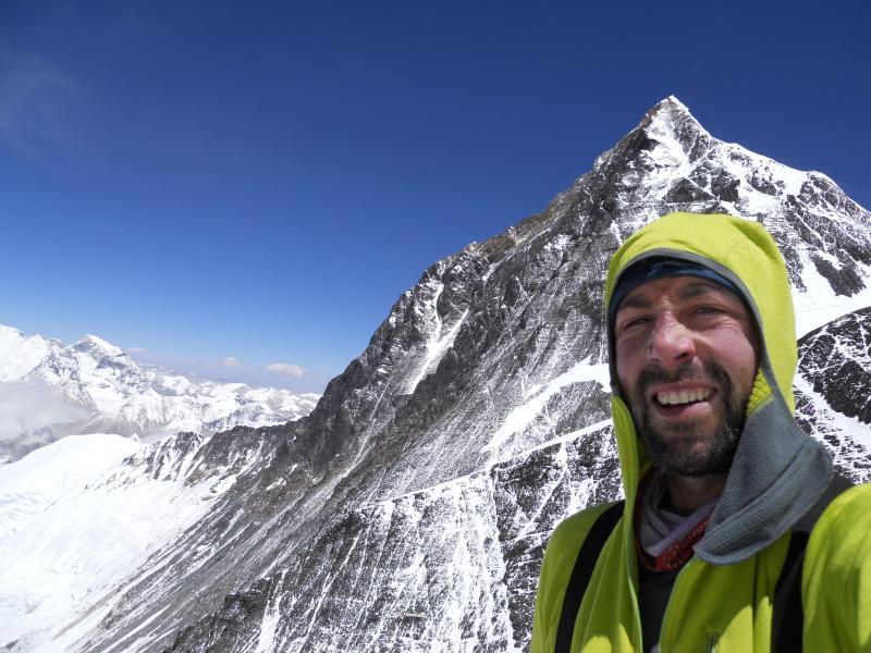 Lhotse 27,000' looking back to Everest
